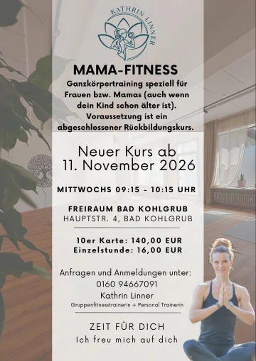Flyer: Mama-Fitness